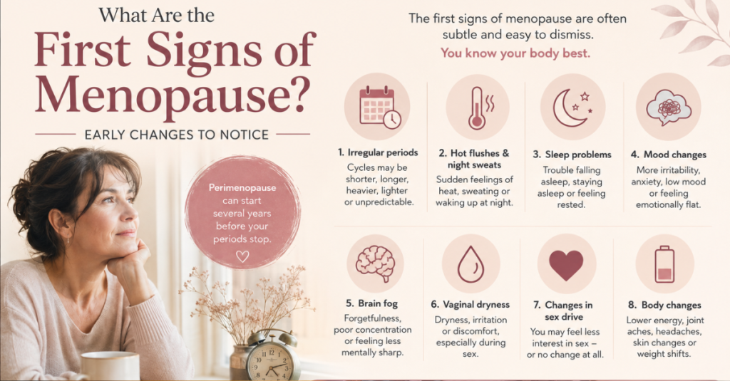 What Are the First Signs of Menopause? Early Changes to Notice