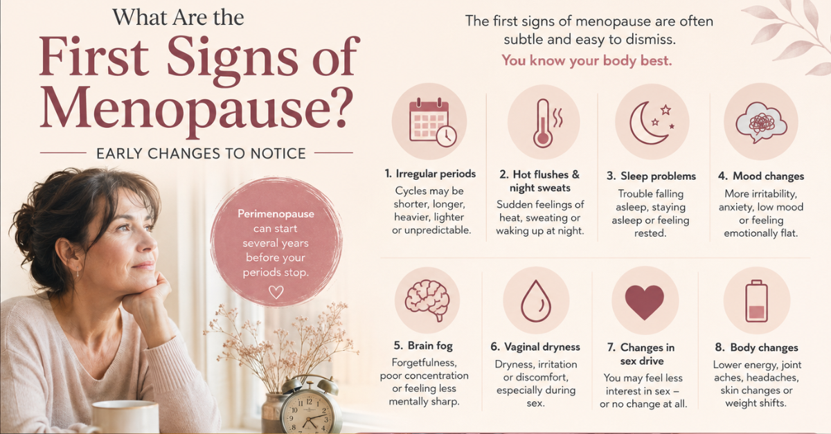 What Are the First Signs of Menopause? Early Changes to Notice